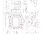 Santiago Bernabéu Stadium - projection 