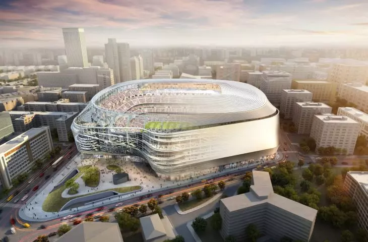Santiago Bernabéu Stadium - visualization