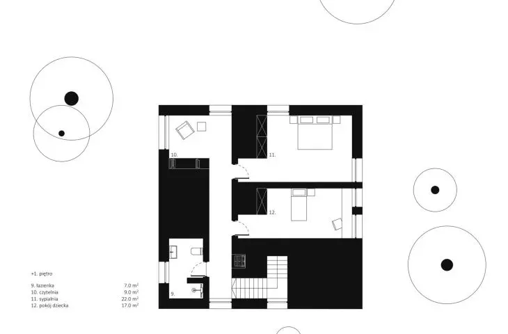plan of level +1