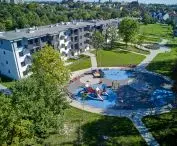 Budynki TBS przy ul. Dworskiej w Gliwicach