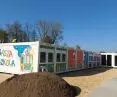 building a school out of containers