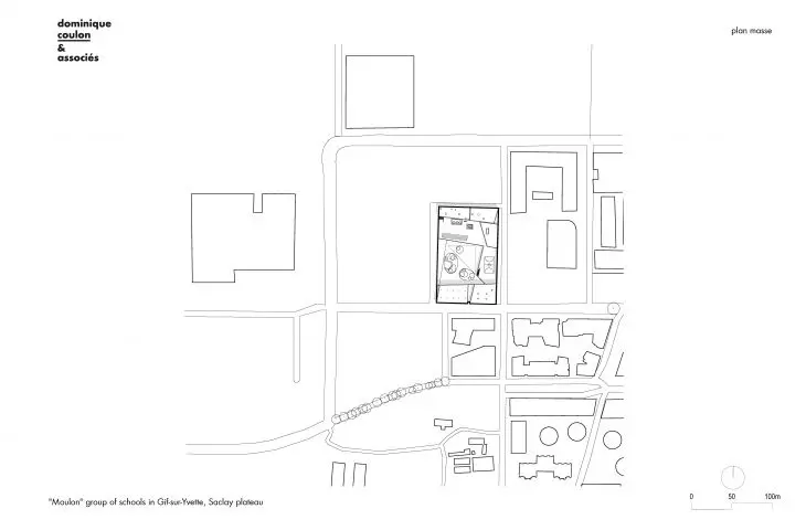 Site plan for the 