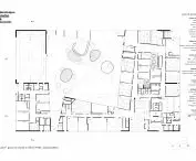 Architektoniczny plan parteru grupy szkół „Moulon”