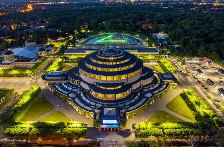 Hala Stulecia, Wrocław, Fot. @mr_dron_wroclaw