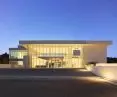 Sorol Art Museum - main entrance and glass lobby pavilion