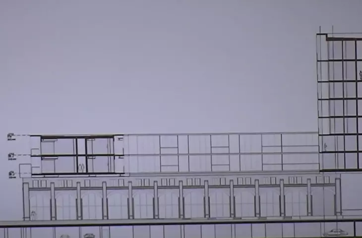 An earlier concept involving a 35-meter dominant