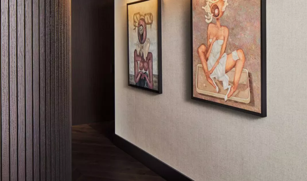 The investor is a lover of art and design