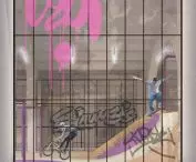 wizualizacja skateparku z zewnątrz