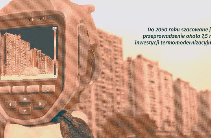 Rejestrowanie budynków za pomocą kamery termowizyjnej