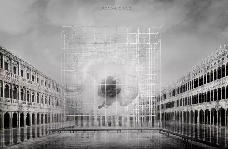 Purgatorio XXXI, drugi etap pawilonu