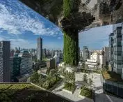 Hotel Pan Pacific Orchard w Singapurze — taras leśny 