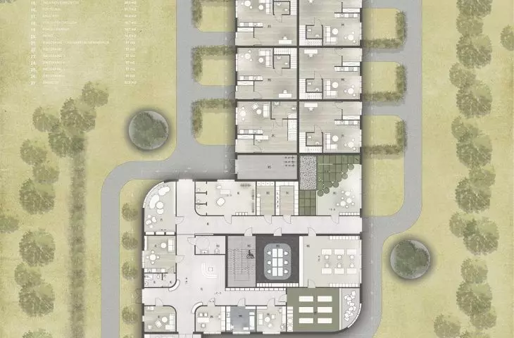 rzut parteru