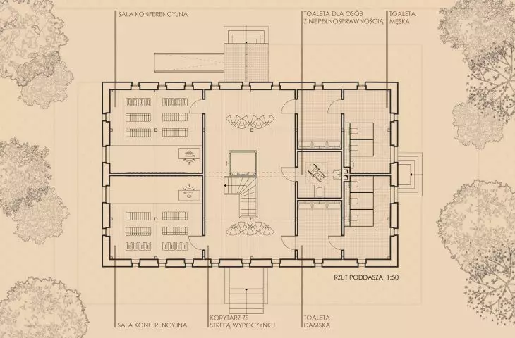 attic projection (manor house)