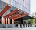 Australian Embassy in Washington - view of the entrance