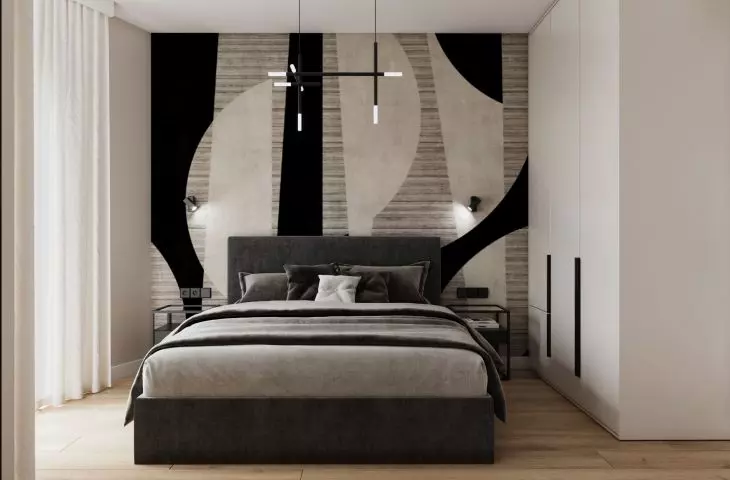 Bedroom designed by Agnieszka Musiał-Chmielnik