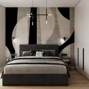 Bedroom designed by Agnieszka Musiał-Chmielnik