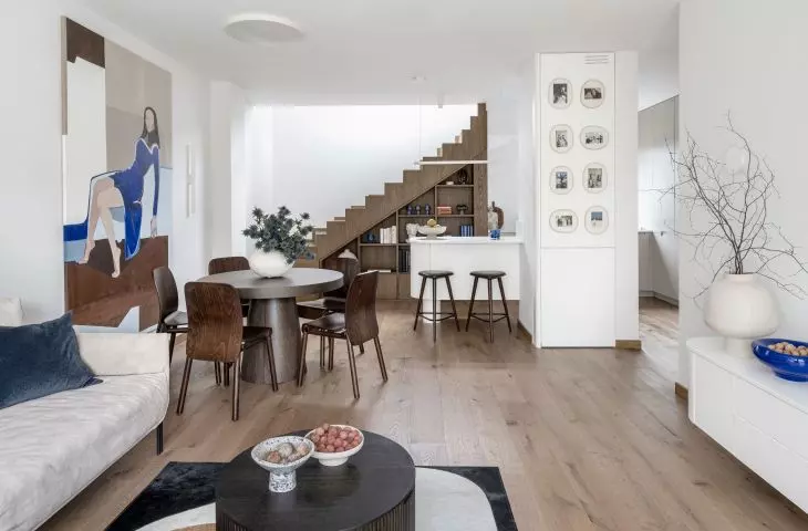 Bauhaus-inspired apartment