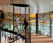 The House of Hungarian Music in Budapest is divided into three levels 