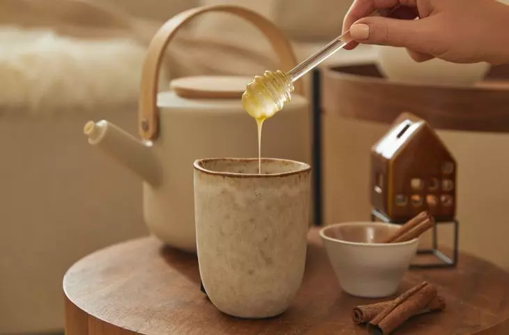 Handmade ceramics add artistic expression to the space