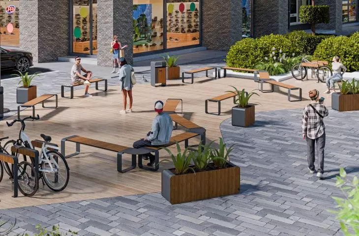 visualization of the city