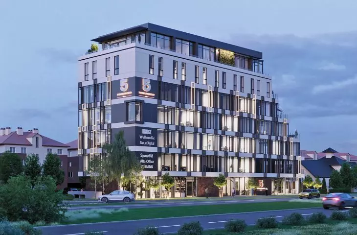 biurowiec przy ul. Armii Krajowej, Rzeszów, 2023