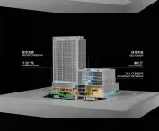 Uniview headquarters in Hangzhou - model