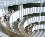 Uniview headquarters in Hangzhou - interior view of R&D center 