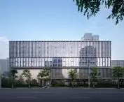 Uniview headquarters in Hangzhou - east elevation 