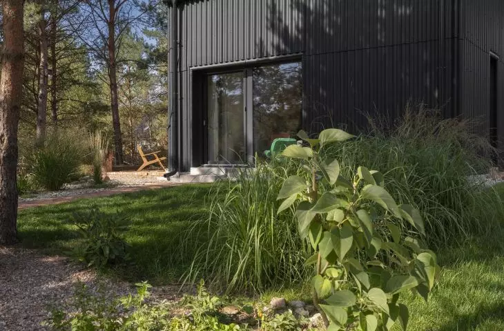 the main part of the house houses a common area