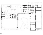 Dom Digitalizacji w Tulln — rzut parteru