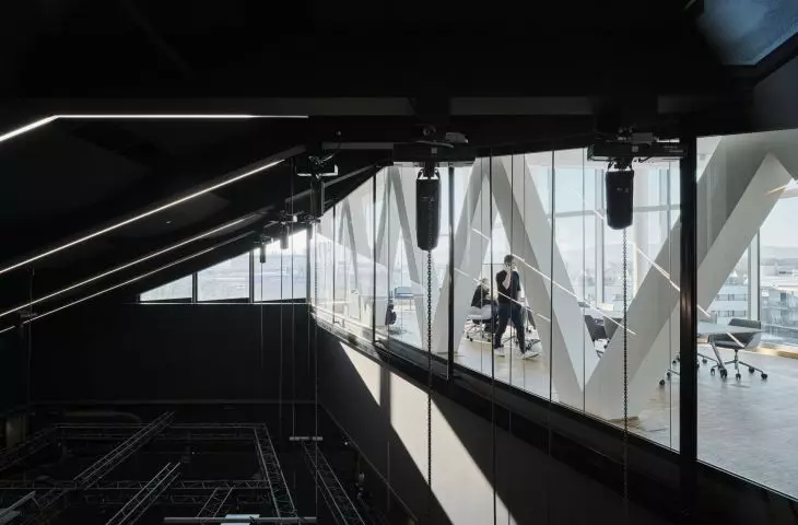 Digitization House in Tulln - view of the meeting room 
