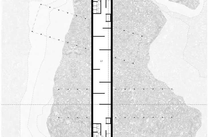 plan of level -1 of the House of Dialogue