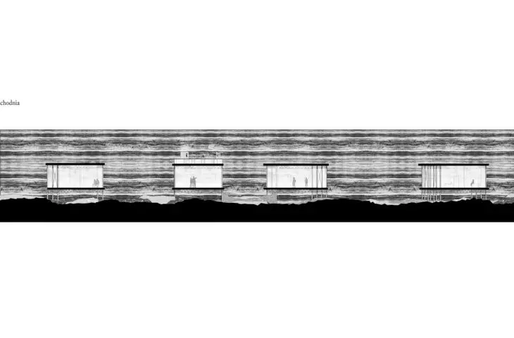 Dialogue House, southeast elevation