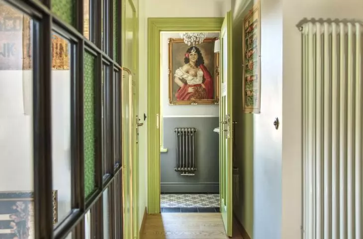 Interior of an apartment in Sopot