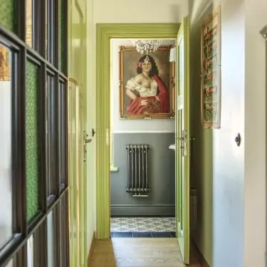 Interior of an apartment in Sopot