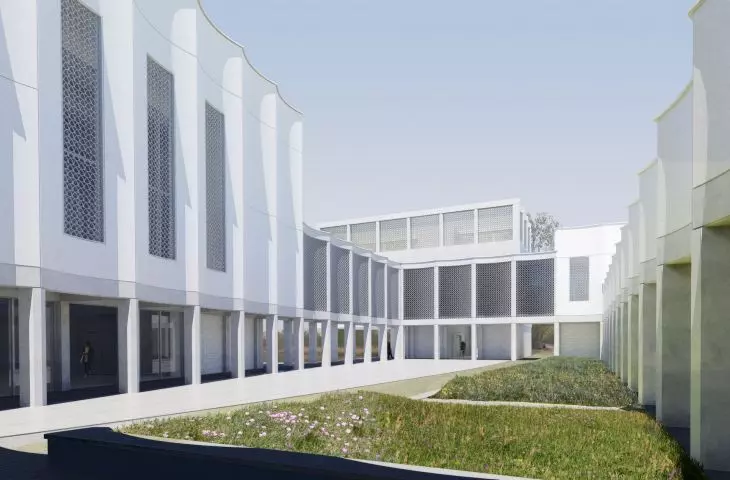 north courtyard