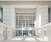 entrance to the auditorium