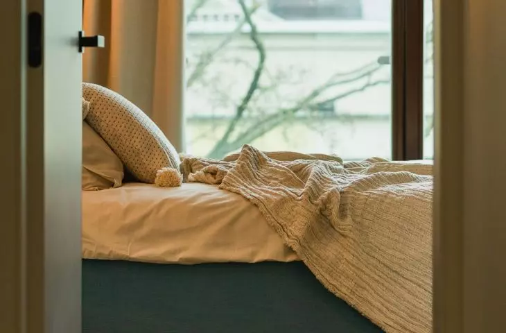 Guest bedroom is inspired by Tuscany