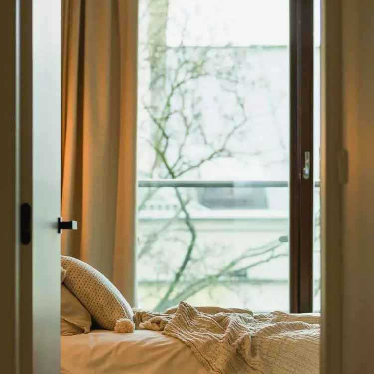 Guest bedroom is inspired by Tuscany