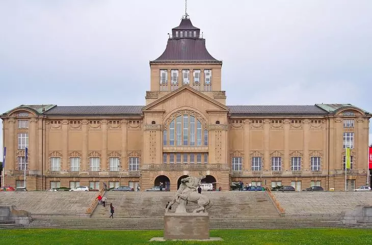 Building of the National Museum in Stettin