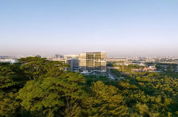 Innovation Center for High Performance Medical Devices in Guangzhou - bird's eye view