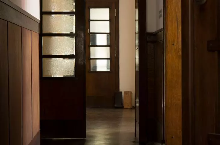 interior of the studio