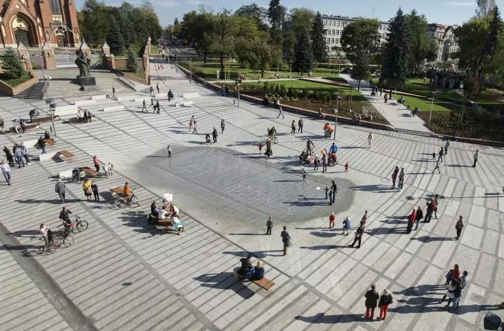 Revitalization of Powstańców and Sobieskiego streets in Rybnik