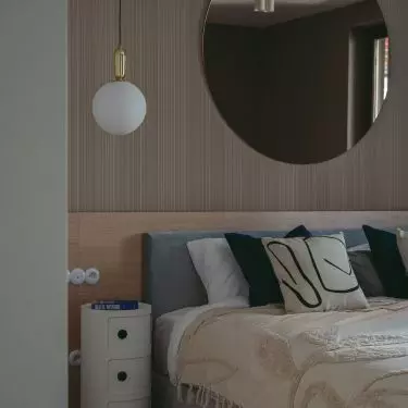 Bedroom designed by mesa studio