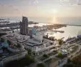 Visualization of the development (all stages) of Gdynia Waterfront