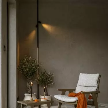 Wood can also be found in the form of furniture