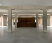 interior of the former slaughterhouse