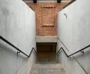 interior of the former slaughterhouse