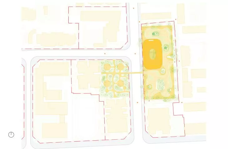 Municipal exhibition pavilion in Xicheng, Beijing - development plan 