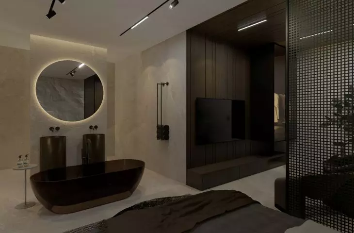 bathing area